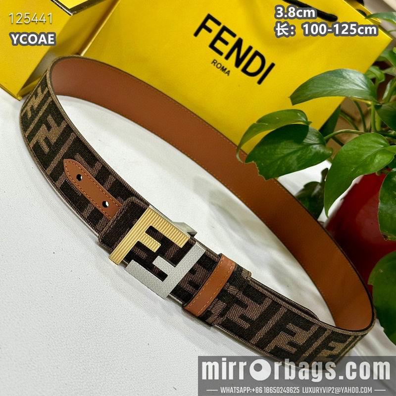 Fendi belt 38mmX100-125cm 8L13