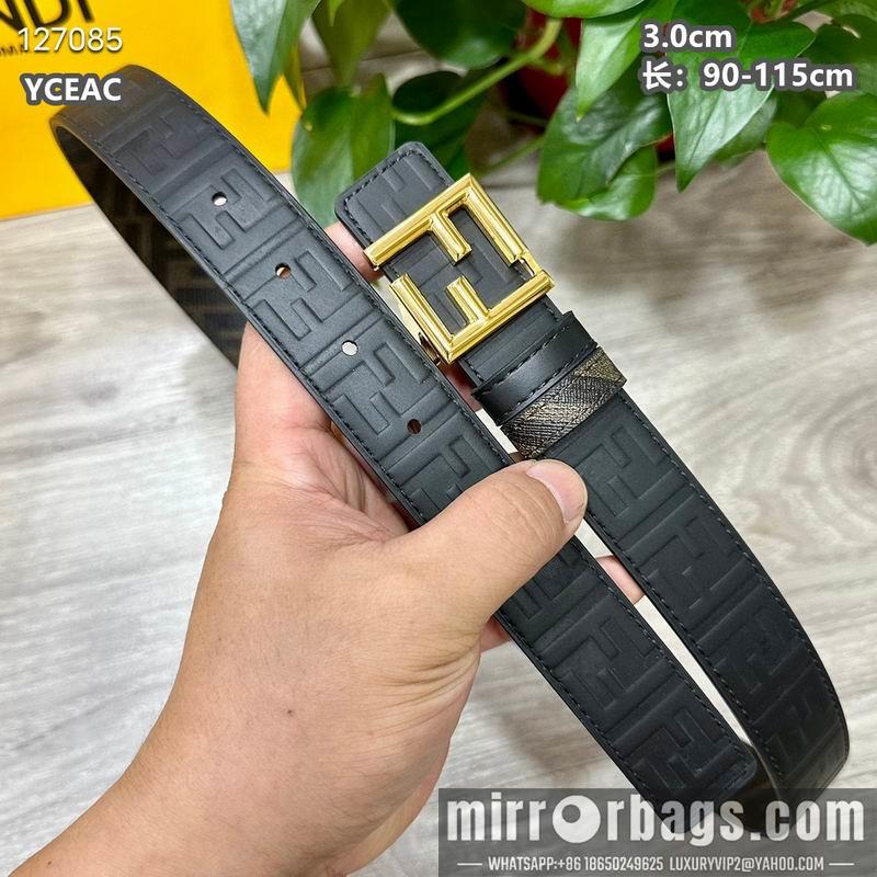 Fendi belt 30mmX90-115cm 8L24