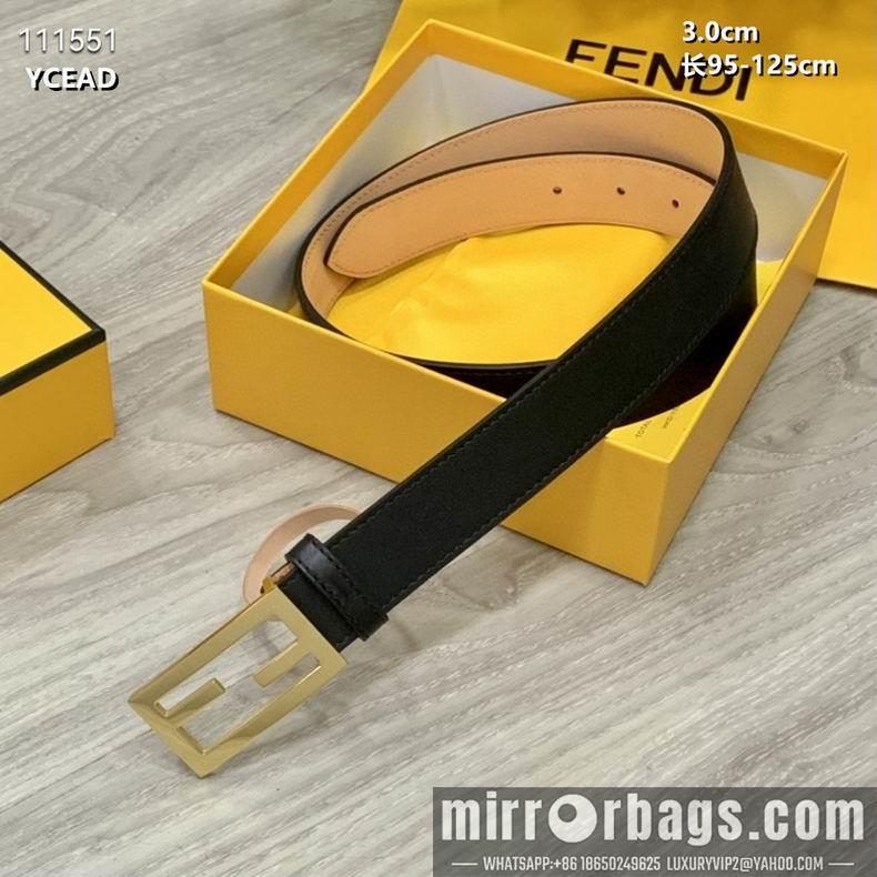 Fendi Belt 30mmX95-125cm 8L11