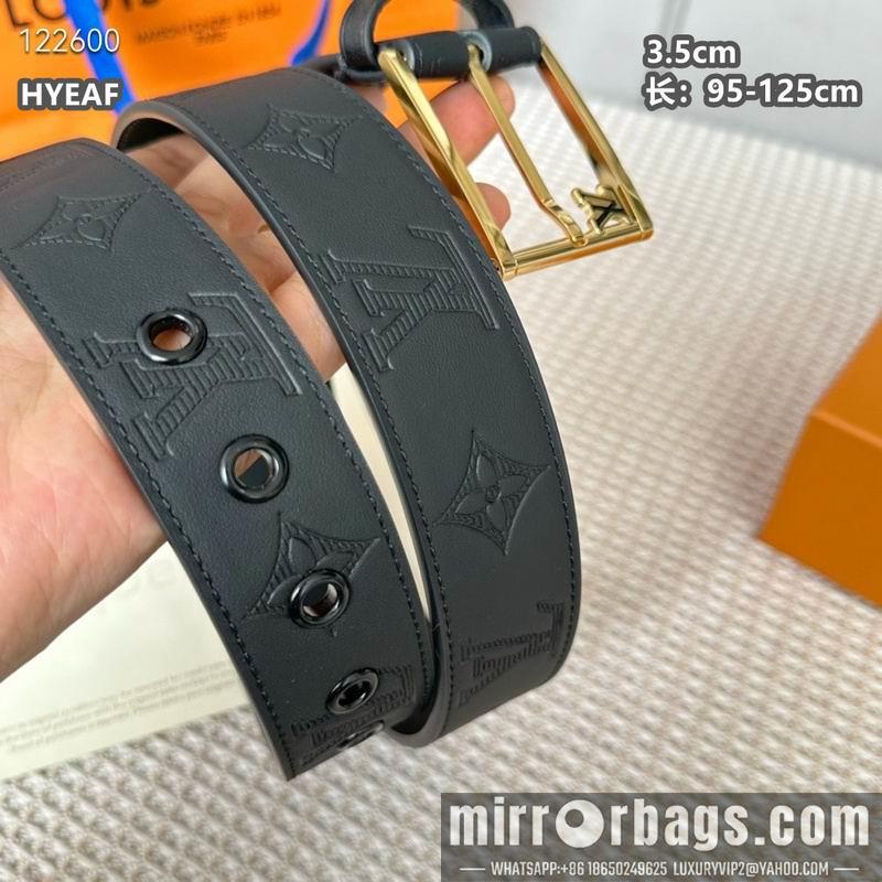 LV belt 35mmX95-125cm 8L34