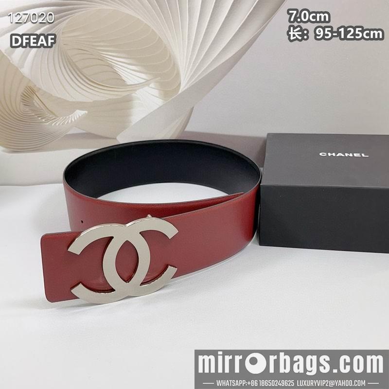 Chanel belt 70mmX95-125cm 8L03