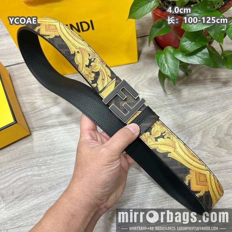 Fendi belt 40mmX100-125cm 8L150