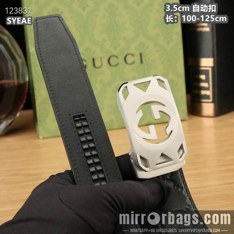 Gucci belt 35mmX100-125cm 8L43