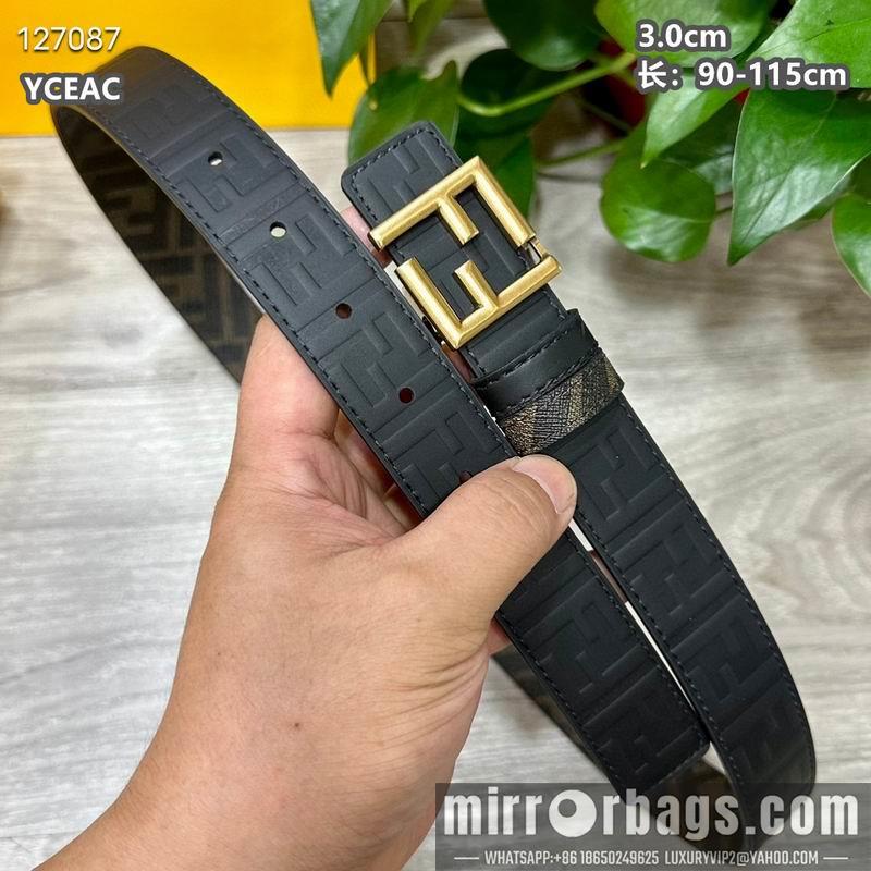 Fendi belt 30mmX90-115cm 8L24