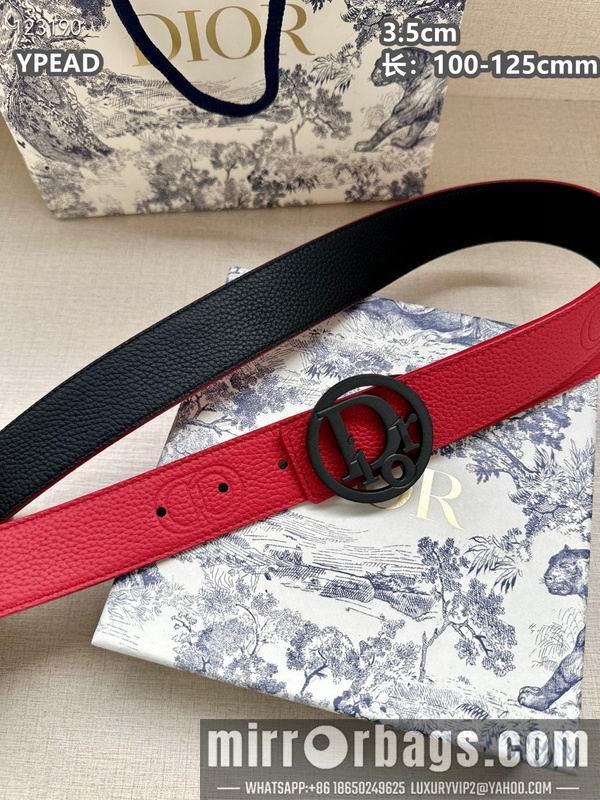 Dior belt 35mmX100-125cm 8L31
