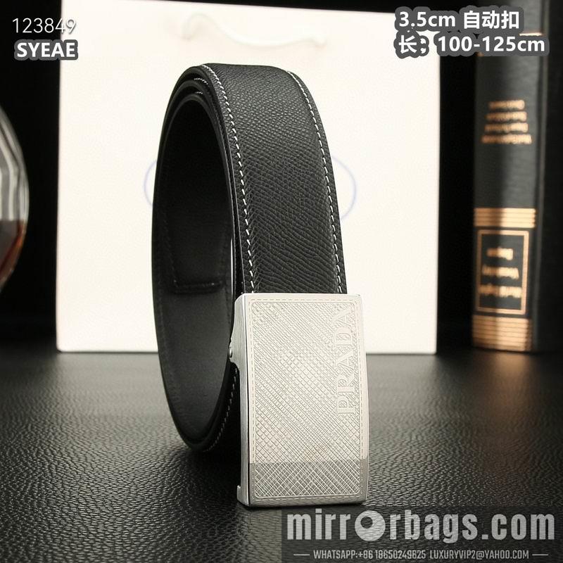 Prada belt 35mmX100-125cm 8L59