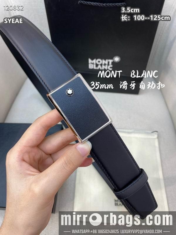Montblanc belt 自动扣 35mmX100-125cm 8L072012