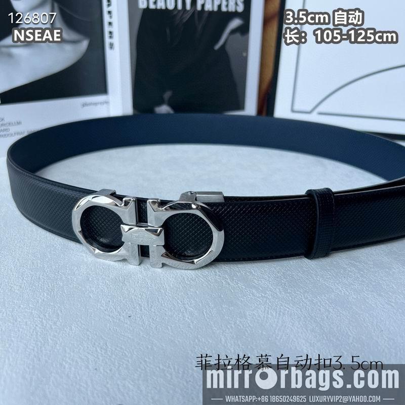 Ferragamo belt 35mmX105-125cm 8L111