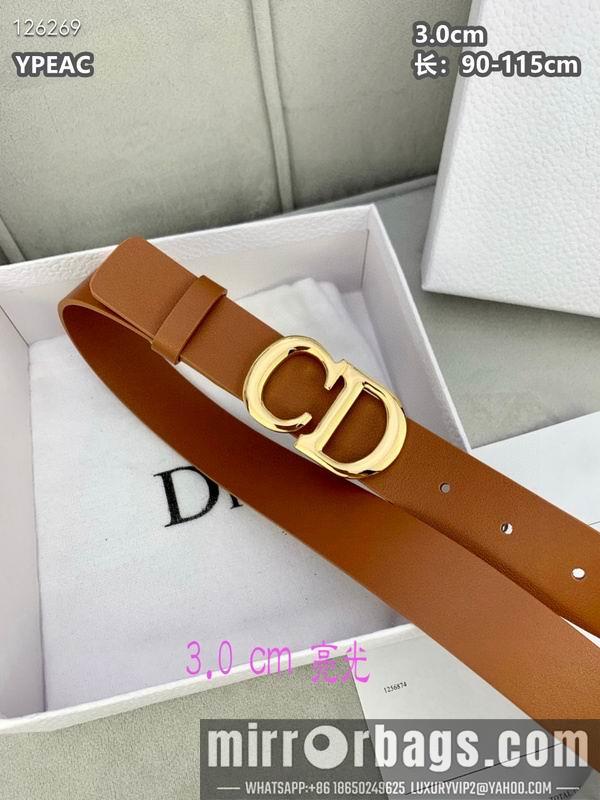 Dior belt 30mmX90-115cm 8L111004