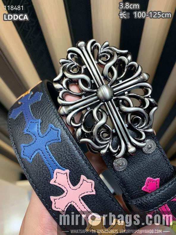Chrome Hearts belt 38mmX100-125cm 8L23