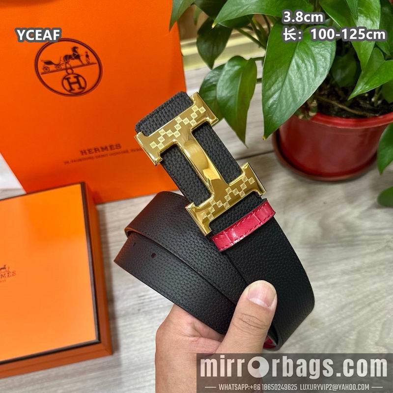 Hermes belt 38mmX100-125cm 8L60