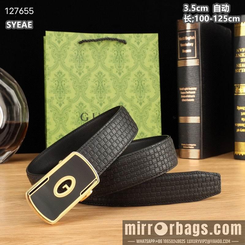 Gucci belt 35mmX100-125cm 8L99