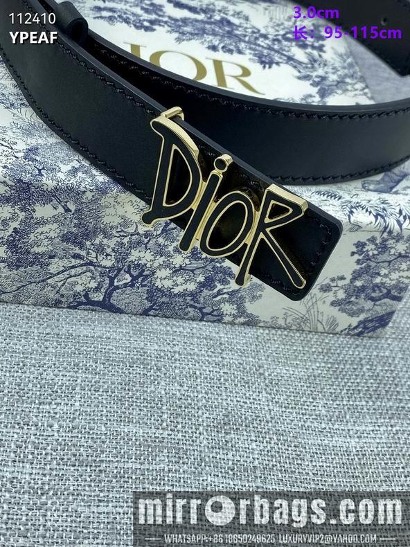 Dior belt 30mmX95-115cm 8L10