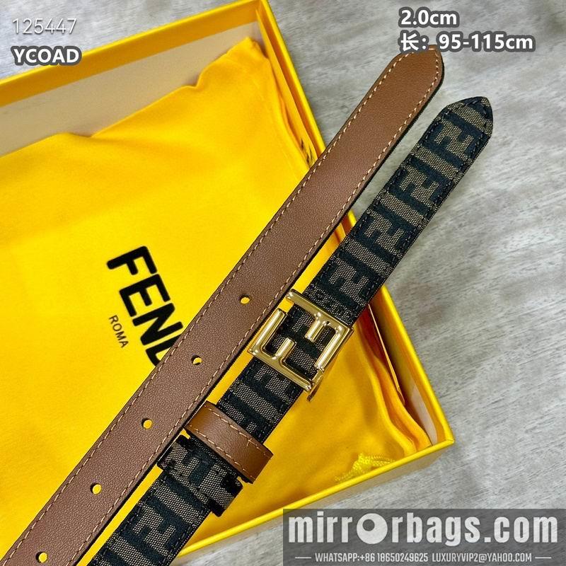 Fendi belt 20mmX95-115cm 8L13