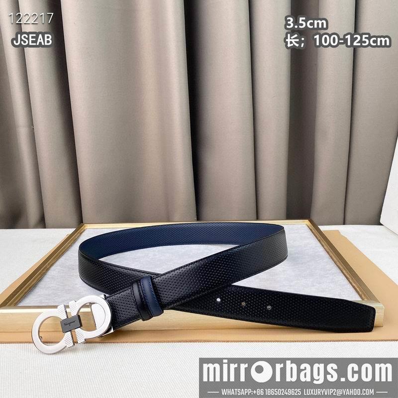 Ferragamo belt 35mmX100-125cm 8L80