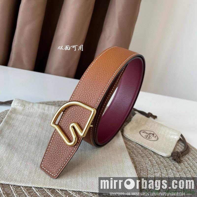 Hermes Belt 38mmX95-125cm 7D51