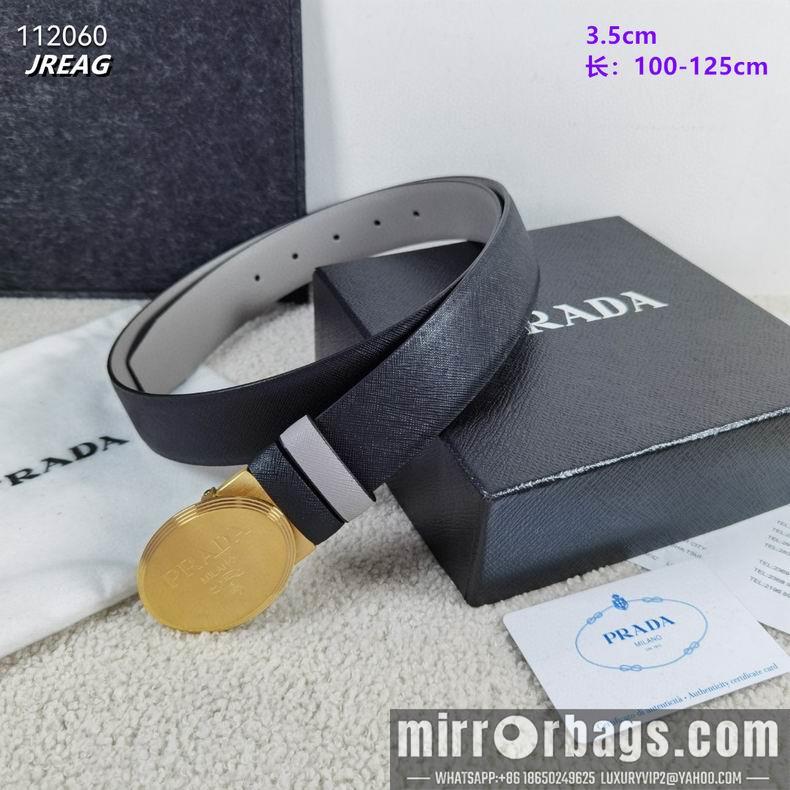 Prada belt 35mmX100-125cm 8L08