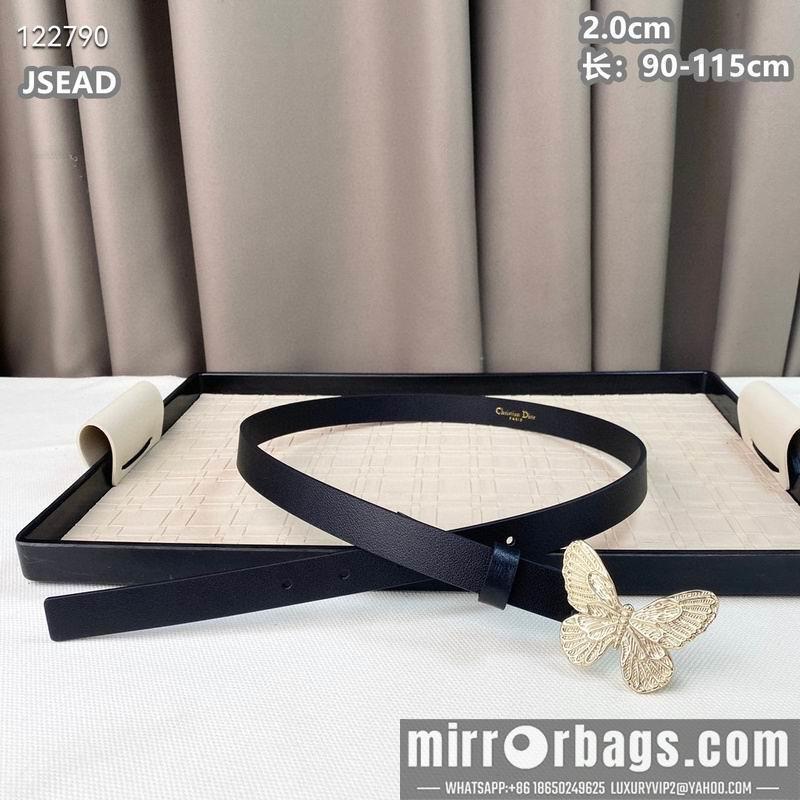 Dior belt 20mmX90-115cm 8L20