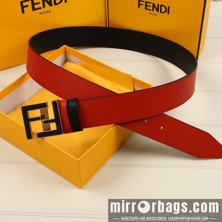 Fendi Belt 38mmX95-125cm 7D43