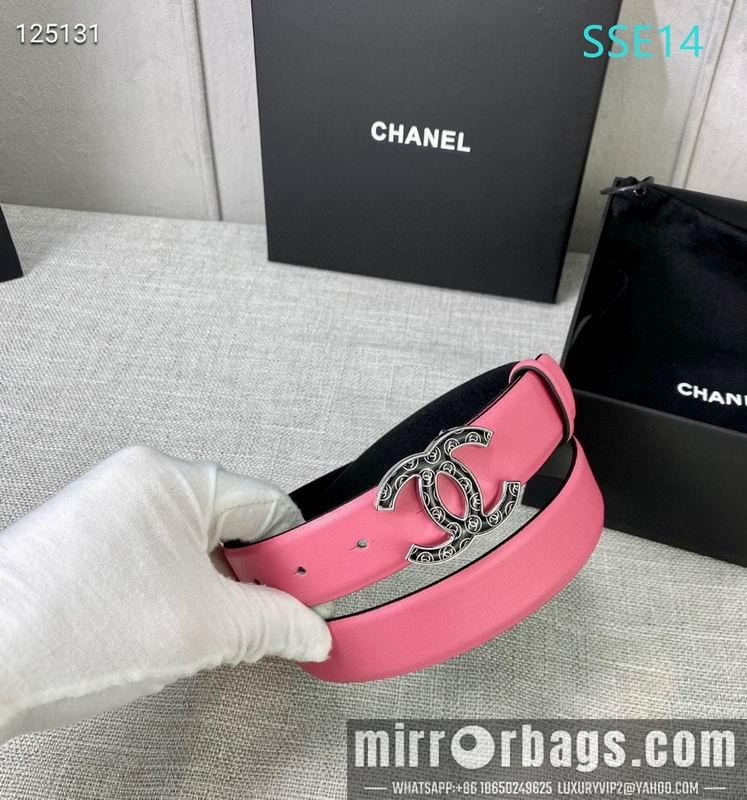 Chanel belt 30mmX95-125cm XH01