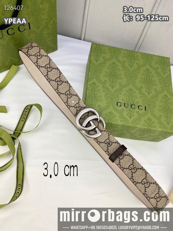 Gucci belt 30mmX95-125cm 8L20