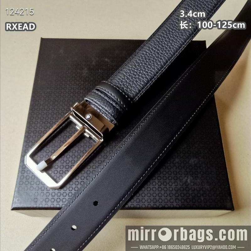 Montblanc belt 34mmX100-125cm 8L05