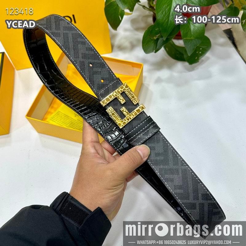 Fendi belt 40mmX100-125cm 8L59