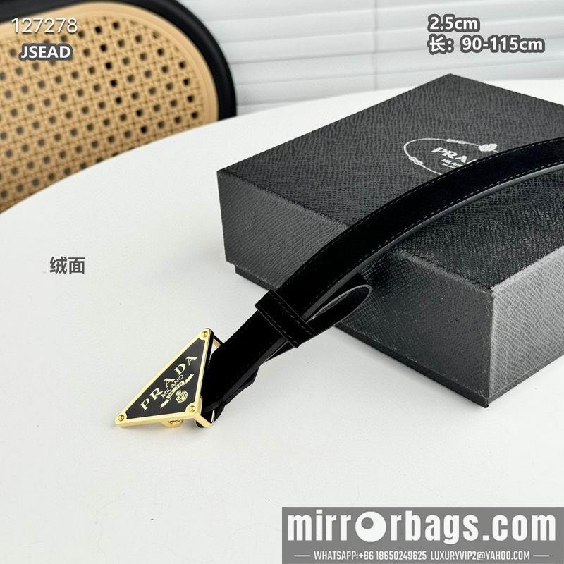 Prada belt 25mmX90-115cm 8L02