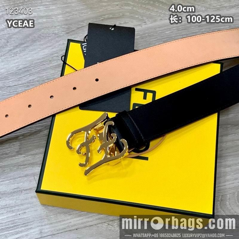 Fendi belt 40mmX100-125cm 8L38