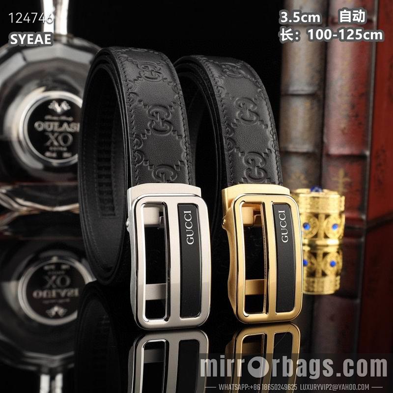 Gucci belt 35mmX100-125cm 8L28