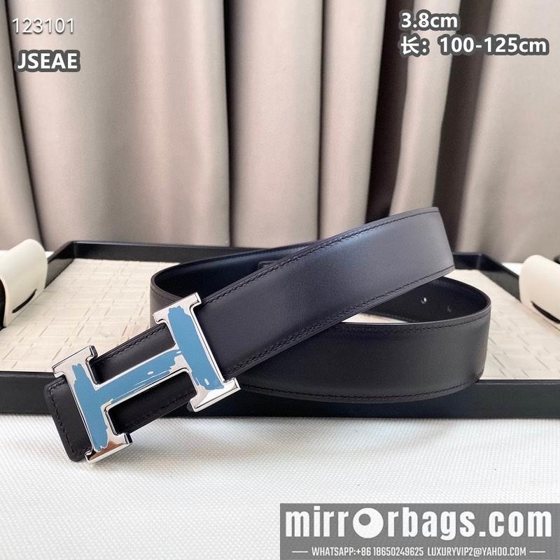Hermes belt 38mmX100-125cm 8L13