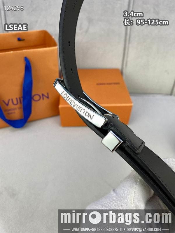 LV belt 34mmX95-125cm 8L26