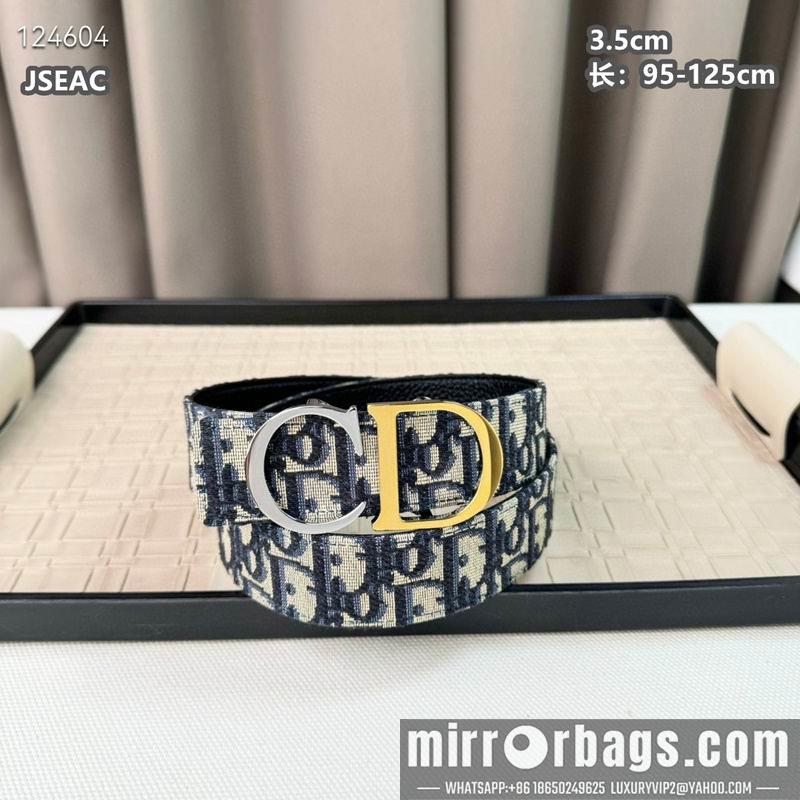 Dior belt 35mmX95-125cm 8L21