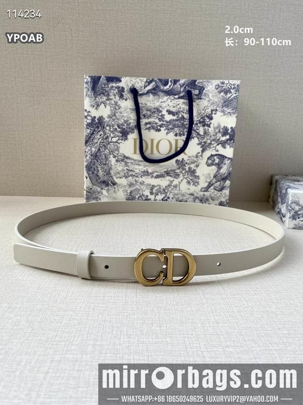 Dior Belt 20mmX90-110cm 8L03