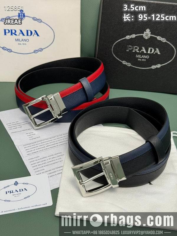Prada belt 35mmX95-125cm 8L44
