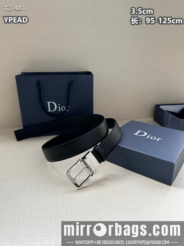 Dior belt 35mmX95-125cm 8L34
