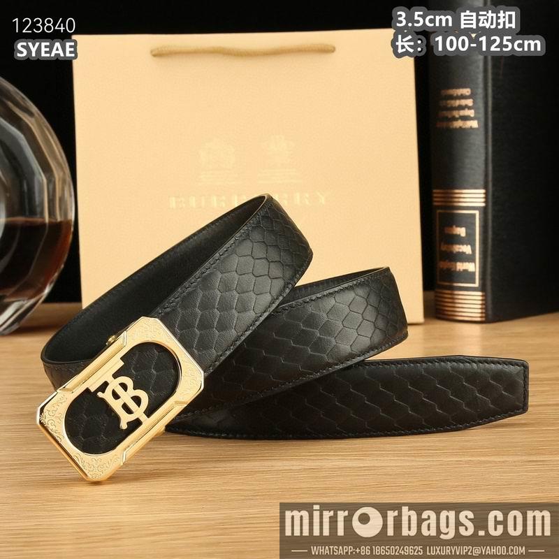 Burberry belt 35mmX100-125cm 8L77