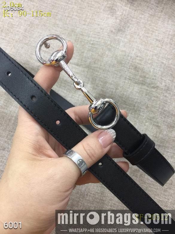 Gucci Belt 20mm 90-115cm 8L02