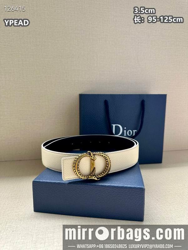 Dior belt 35mmX95-125cm 8L20