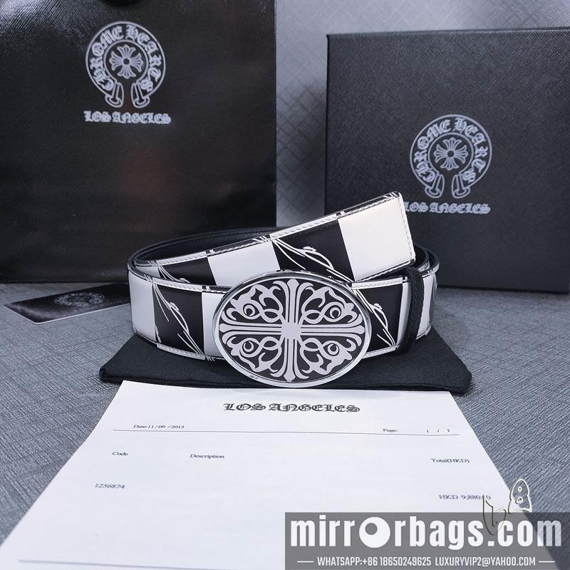 Chrome Hearts belt 38mmX80-125cm lb082004