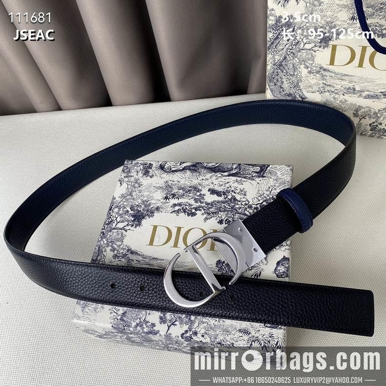 Dior Belt 35mm 95-125cm 8L09