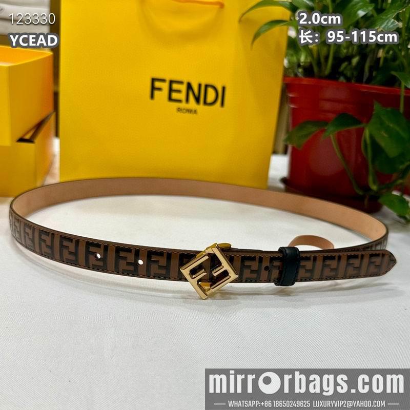 Fendi belt 20mmX95-115cm 8L15