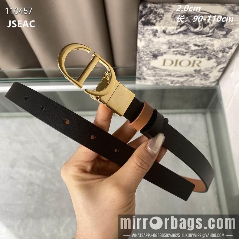 Dior Belt 20mmX90-110cm 8L01