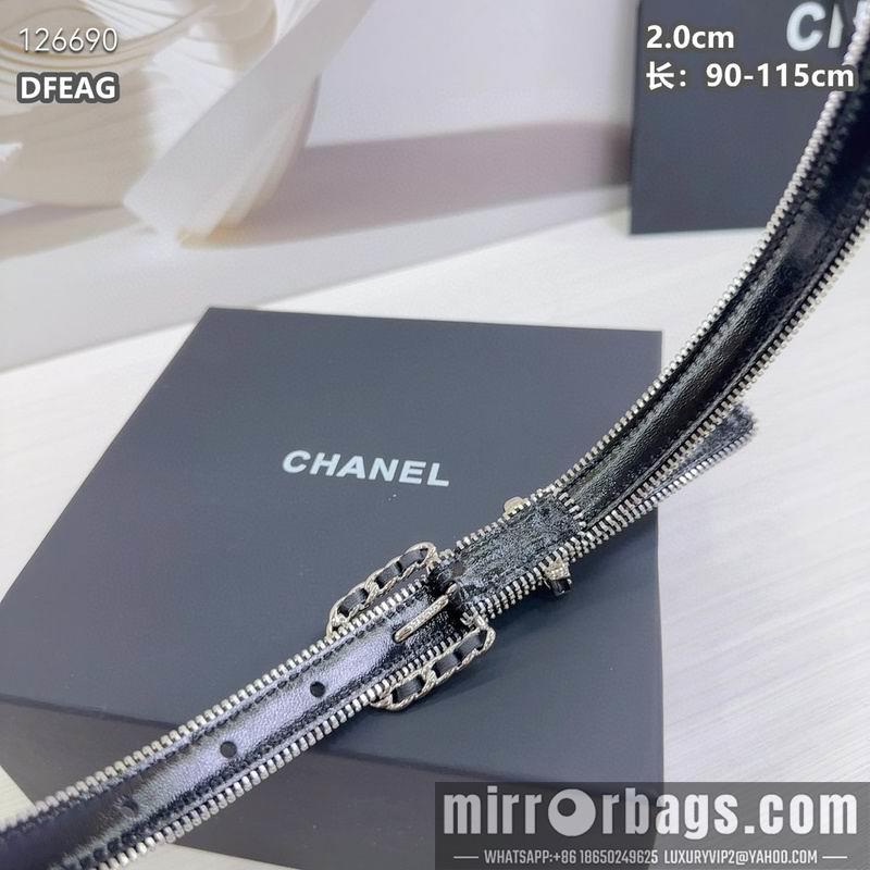 Chanel belt 20mmX90-115cm 8L10