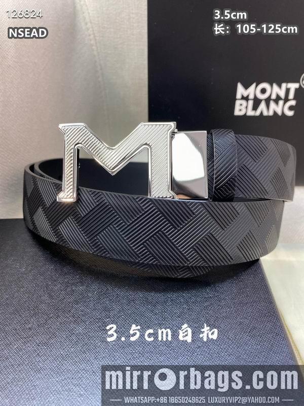 Montlanc belt 35mmX105-125cm 8L59