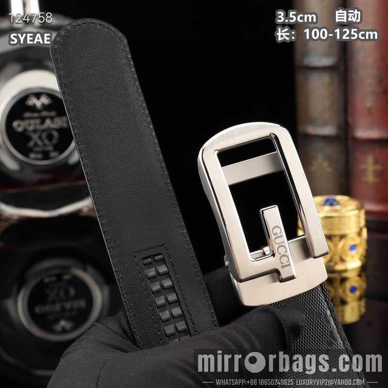 Gucci belt 35mmX100-125cm 8L20