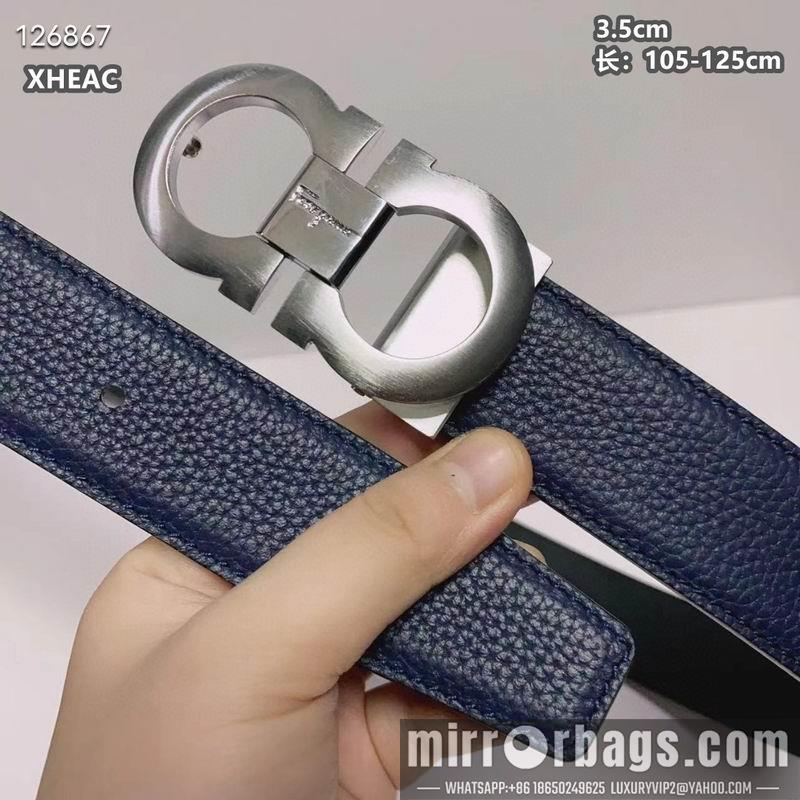 Ferragamo belt 35mmX105-125cm 8L103