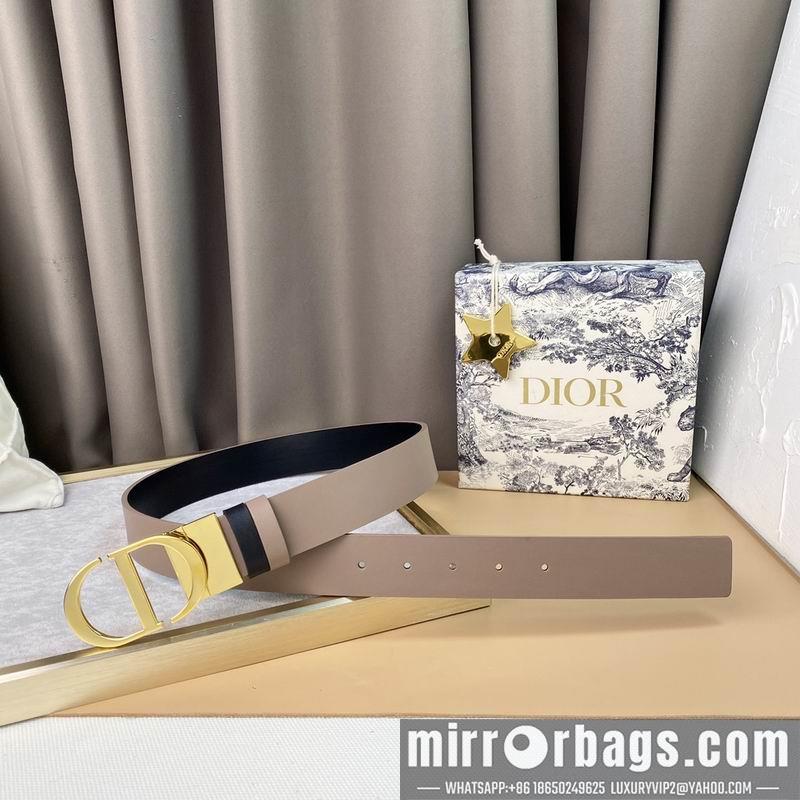 Dior belt 35mmX95-135cm 7D27