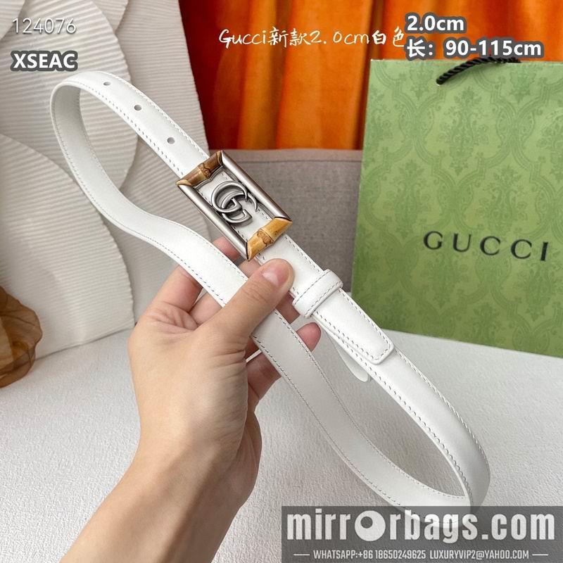 Gucci belt 20mmX90-115cm 8L19