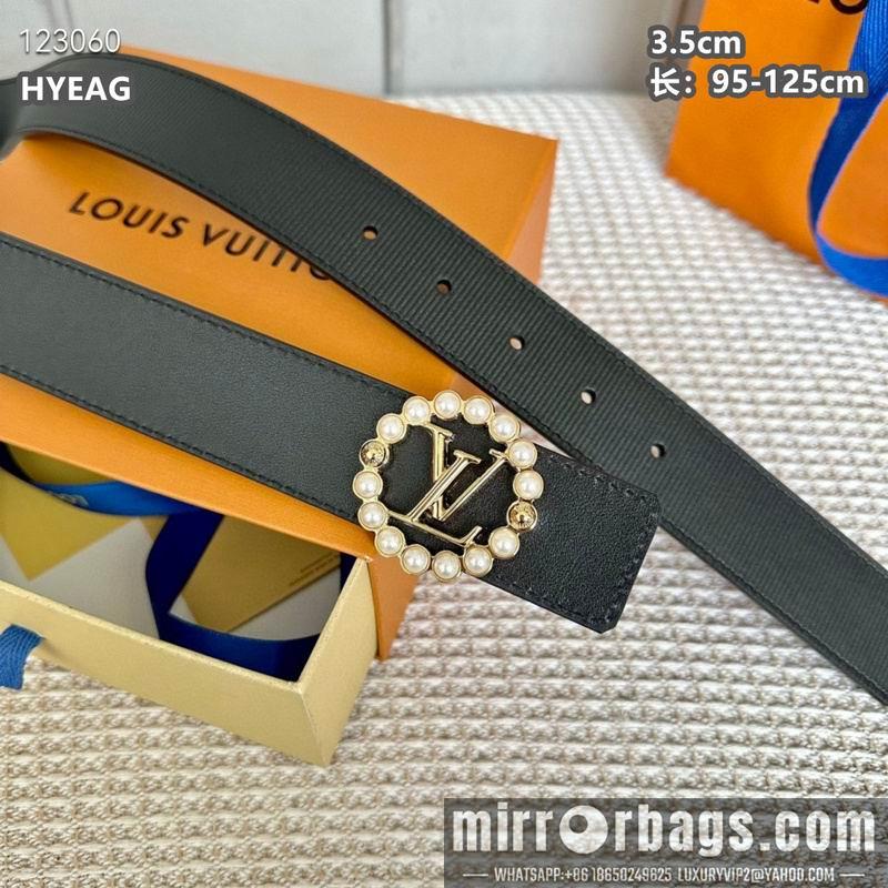 LV belt 35mmX95-125cm 8L01